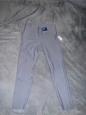 Old Navy Light Gray Women Active Leggings